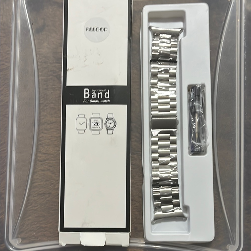Dressed in LALA Silver Watch Accessory